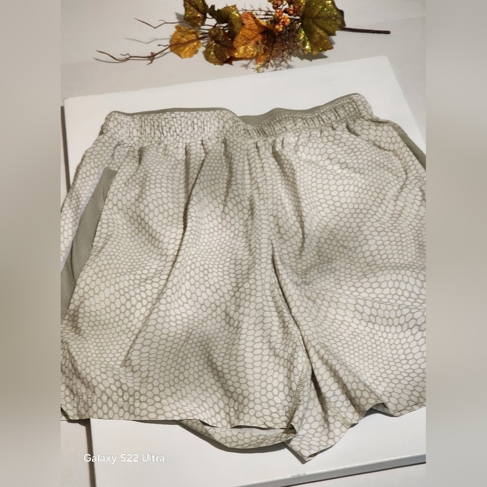 DSG Beige Patterned Shorts